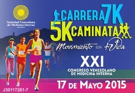 Carrera 7k y Caminata 5k Congreso Vene...
