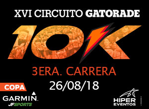 3era Carrera 10K XVI Circuito Gatorade...
