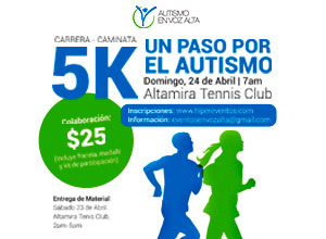 Carrera/ Caminata 5K Un paso por el Au...